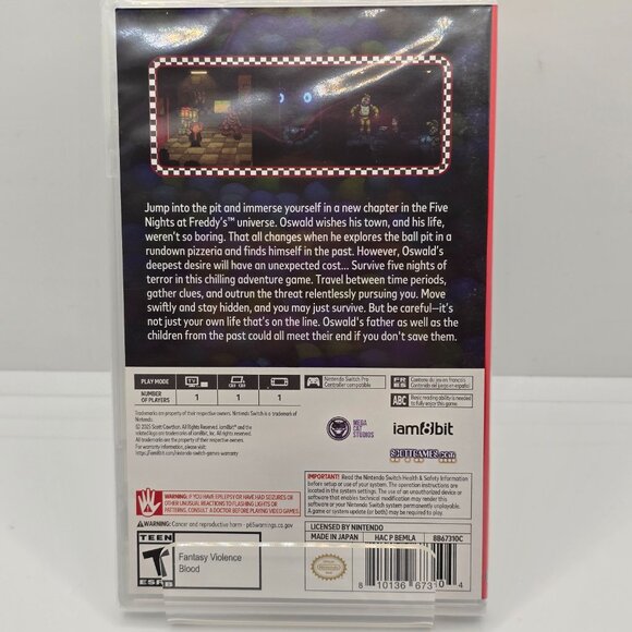 Five Nights At Freddy's Into The Pit Nintendo Switch (Brand New) - Picture 2 of 2